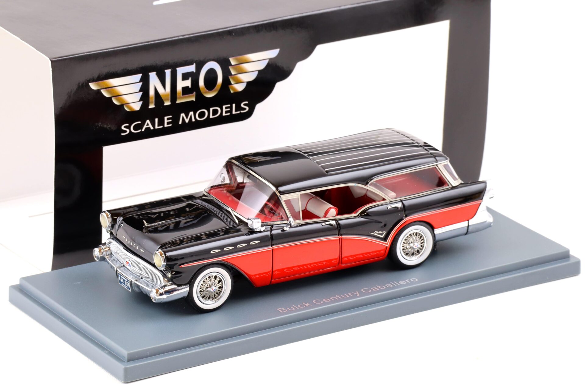 ID 85266 orig.jpg 1:43 NEO Buick Century Caballero Estate black/ red 1958