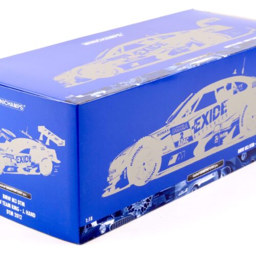 1:18 Minichamps BMW M3 E92 DTM BMW Team RMG J.Hand DTM 2012 Exide #2