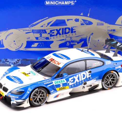 1:18 Minichamps BMW M3 E92 DTM BMW Team RMG J.Hand DTM 2012 Exide #2