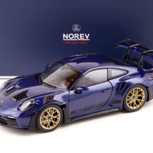 1:18 Norev Porsche 911 (992) GT3 RS Coupe 2022 Gentian blue metallic 187363