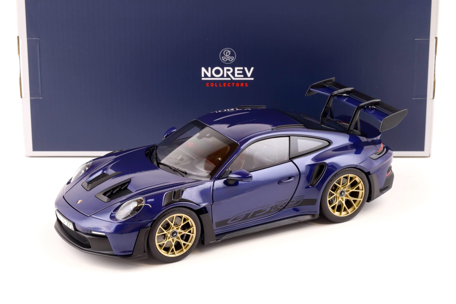 1:18 Norev Porsche 911 (992) GT3 RS Coupe 2022 Gentian blue metallic 187363