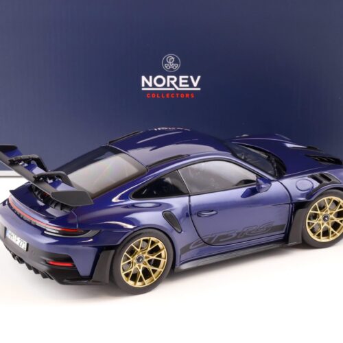 1:18 Norev Porsche 911 (992) GT3 RS Coupe 2022 Gentian blue metallic 187363