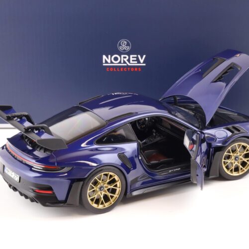 1:18 Norev Porsche 911 (992) GT3 RS Coupe 2022 Gentian blue metallic 187363