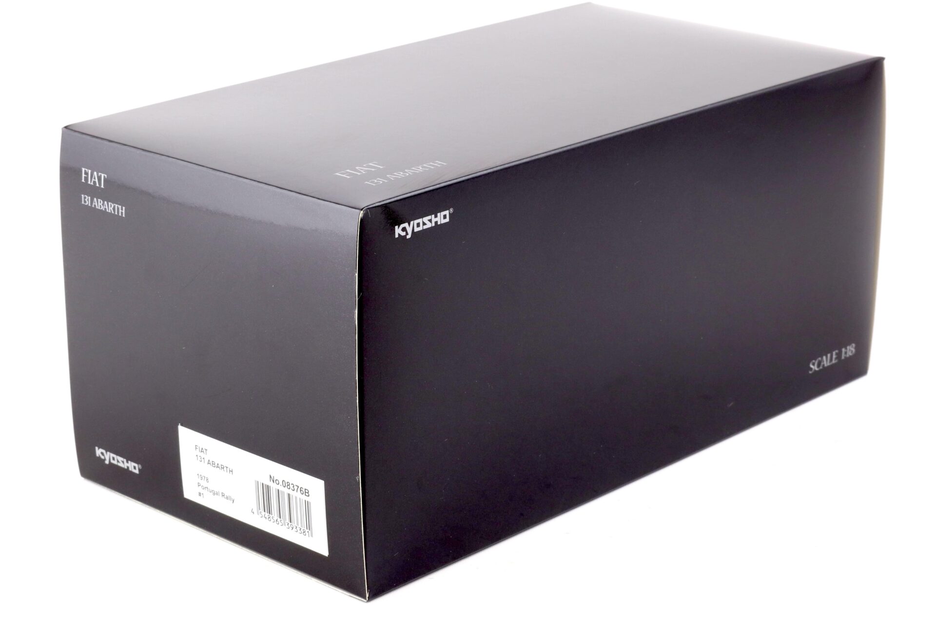 1:18 Kyosho Fiat 131 ABARTH Rally Portugal 1978 Munari #1 Diecast 08376B