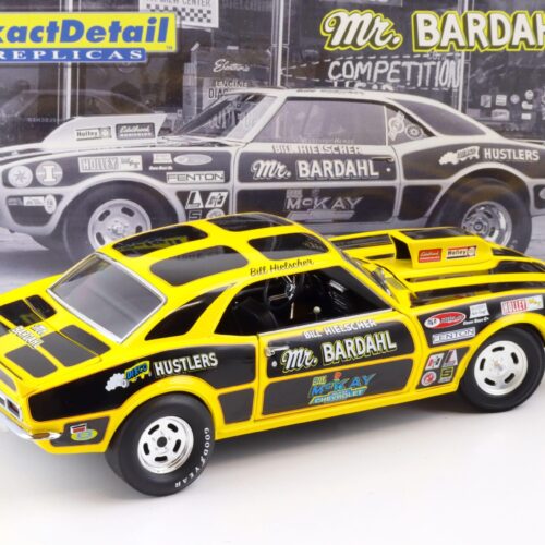 1:18 Exact Detail 1968 Chevrolet Camaro 427 Pro Stock Coupe Mr. Bardahl WCC213