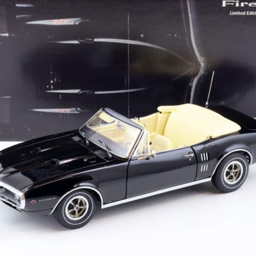 1:18 Exact Detail Pontiac Firebird 400 Convertible with Top black WCC409