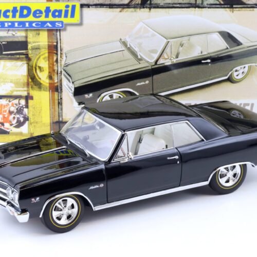 1:18 Exact Detail 1965 Chevrolet Chevelle Z16 Malibu 396 black WCC505A