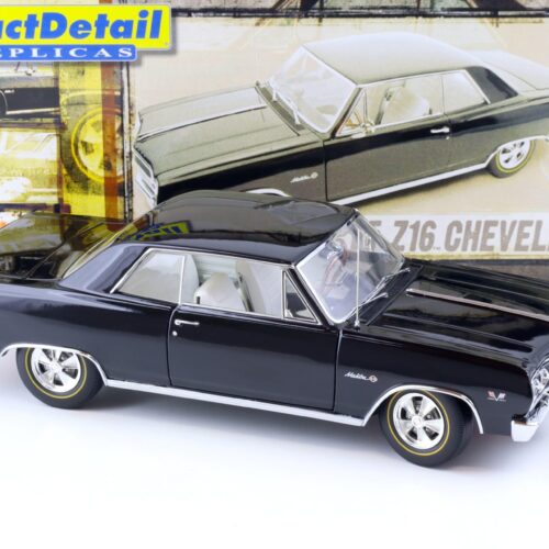 1:18 Exact Detail 1965 Chevrolet Chevelle Z16 Malibu 396 black WCC505A