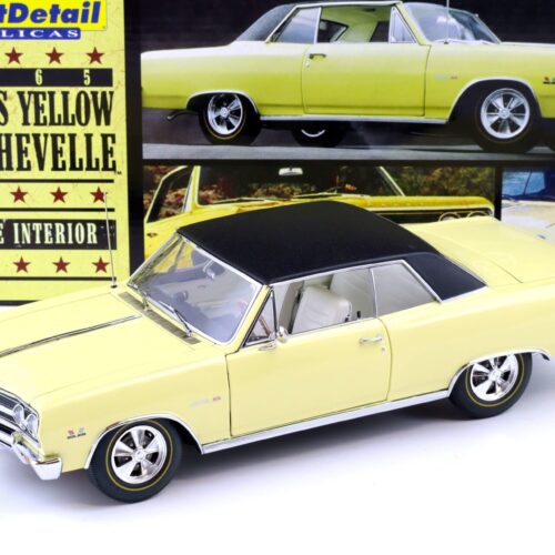 1:18 Exact Detail Chevrolet Chevelle Z16 Malibu SS 396 Turbo Jet Crocus yellow WCC506A