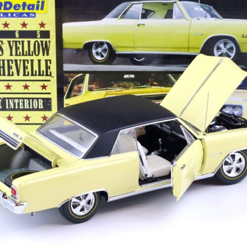 1:18 Exact Detail Chevrolet Chevelle Z16 Malibu SS 396 Turbo Jet Crocus yellow WCC506A