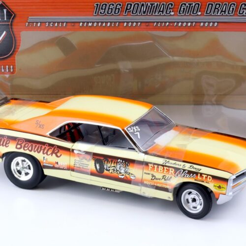 1:18 Highway61 Pontiac GTO Drag Car 1966 Farmer Arnie Beswick 50024