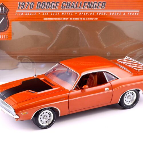 1:18 Highway61 Dodge Challenger Coupe 1970 orange metallic 50782
