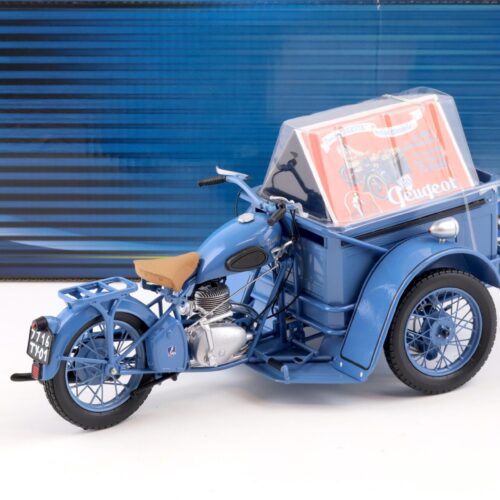 1:10 Solido Peugeot Triporteuer 55 TN Pub 1952 blue