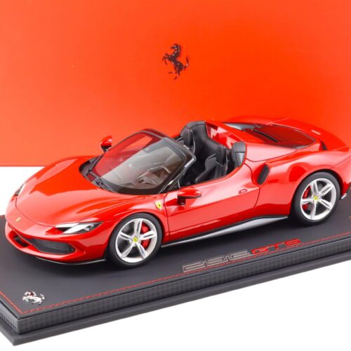 1:18 BBR Ferrari 296 GTS Rosso Corsa 322 red - Limited 200 pcs.