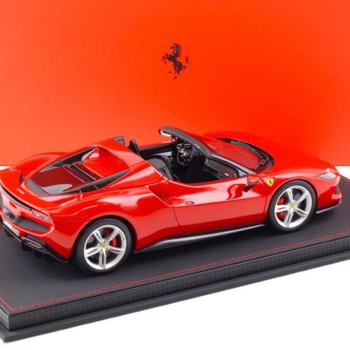 1:18 BBR Ferrari 296 GTS Rosso Corsa 322 red - Limited 200 pcs.