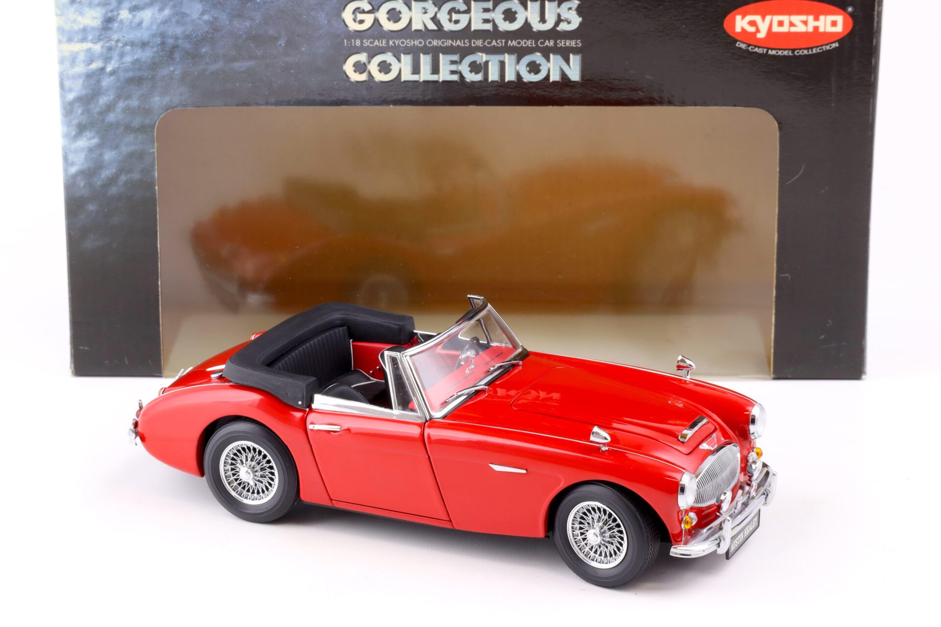 1:18 Kyosho Austin Healey 3000 MKIII Roadster with Top red 08143R