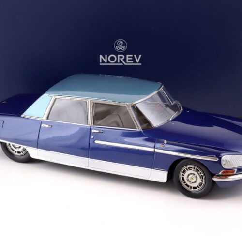 1:18 Norev Citroen DS 21 Lorraine 1969 dark & light blue - Limited 300 pcs.