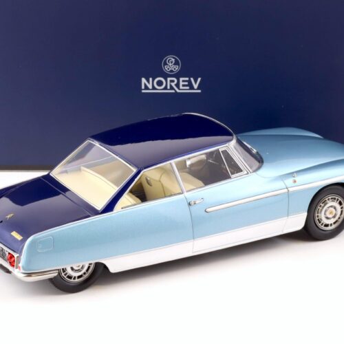 1:18 Norev Citroen DS 21 Le Leman 1968 light & dark blue - Limited 300 pcs.
