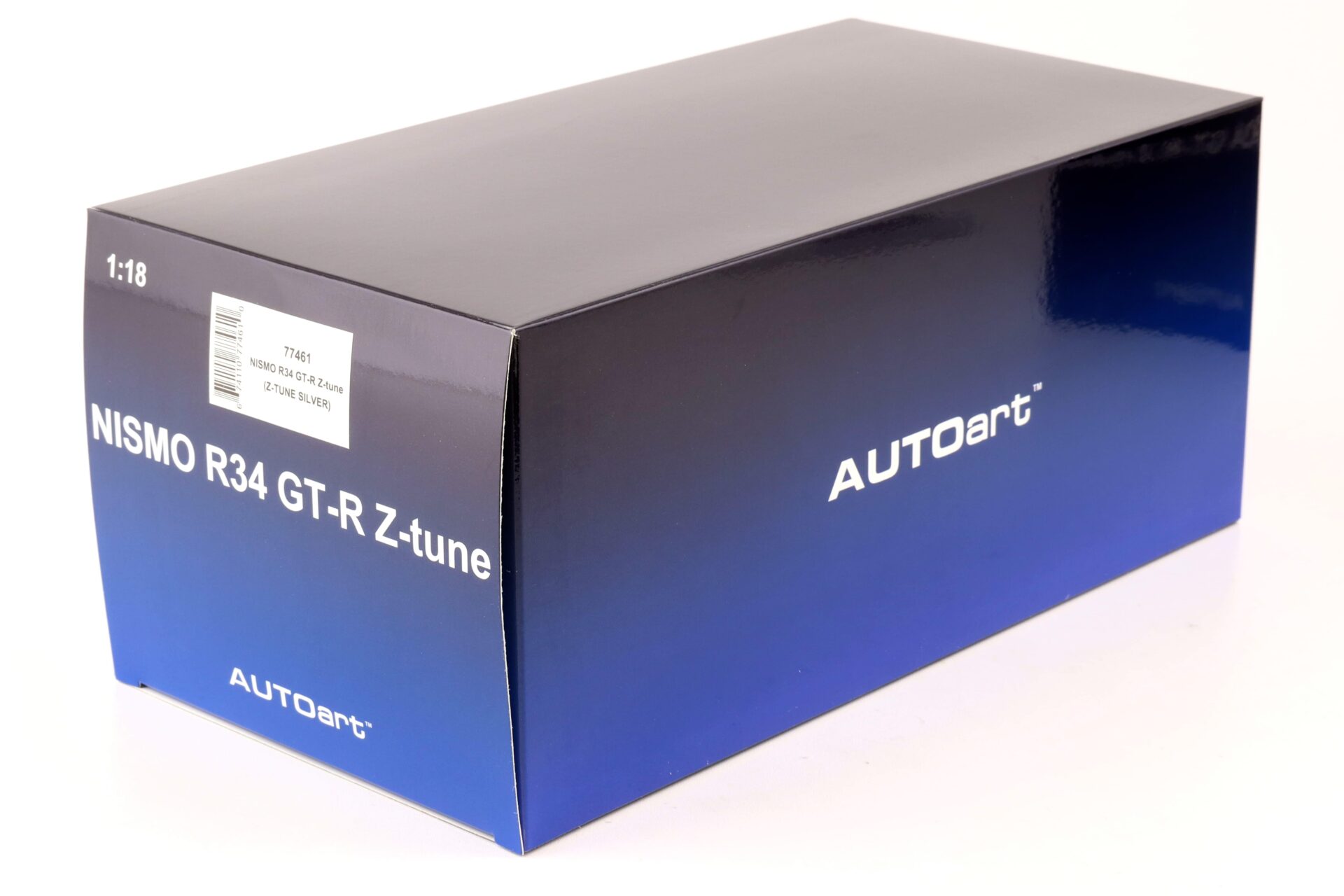 1:18 AUTOart Nissan Skyline GT-R (R34) Z-Tune 2005 Z-Tune silver 77461