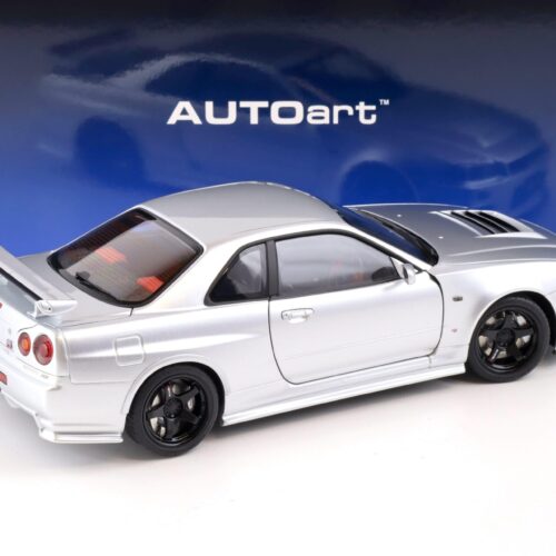 1:18 AUTOart Nissan Skyline GT-R (R34) Z-Tune 2005 Z-Tune silver 77461