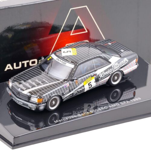 1:43 AUTOart Mercedes 500SEC (W126) AMG SPA 1989 #5 König Pilsner 68931