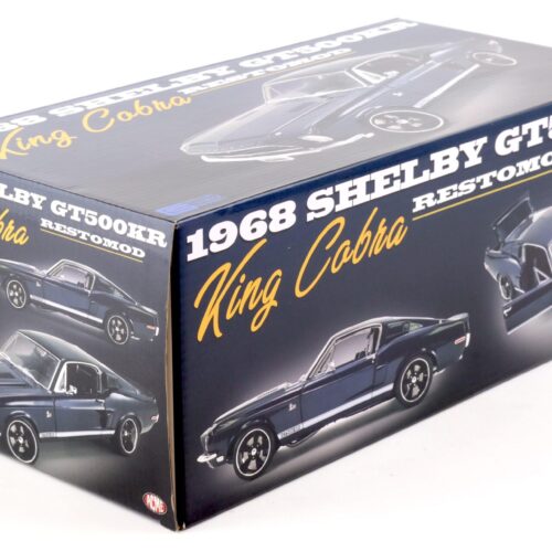 1:18 ACME 1968 Shelby GT500KR Restomod Coupe King Cobra dark blue A1801843
