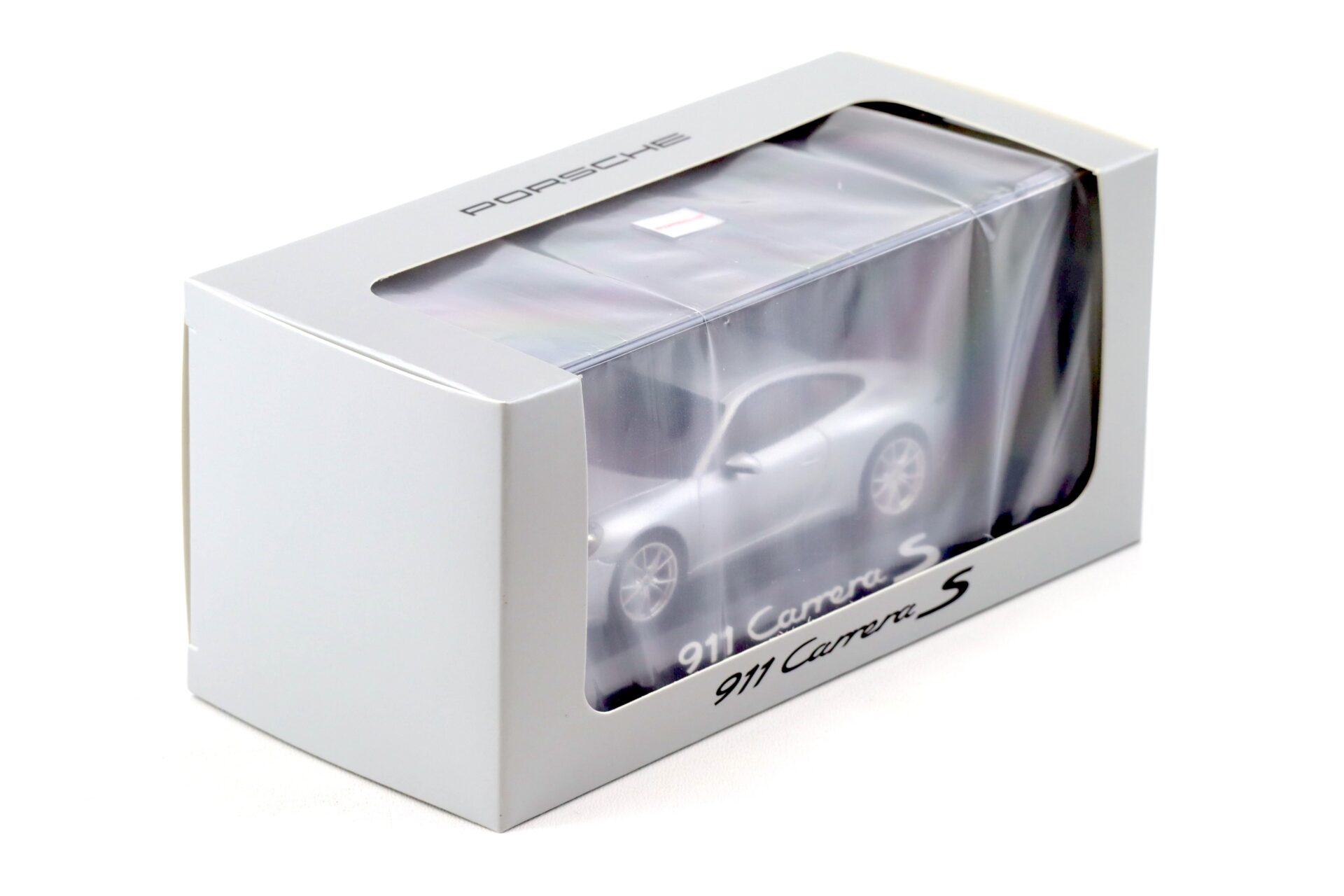 1:43 Herpa Porsche 911 (991.2) Carrera S Coupe silver metallic 2015 WAP DEALER