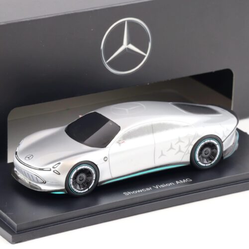 1:43 AutoCult Mercedes Showcar Vision AMG silver Limited 500 DEALER VERSION