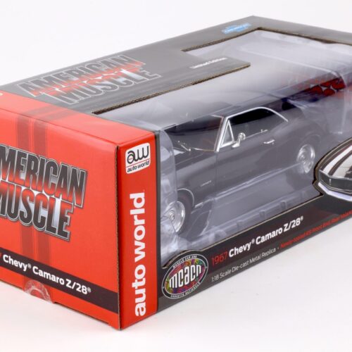 1:18 Auto World 1967 Chevrolet Camaro Z/28 RS Coupe MCACN Royal Plum