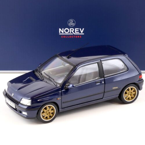 1:18 Norev Renault Clio Williams 1993 blue metallic 185230
