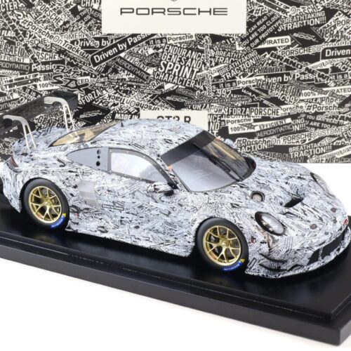 1:18 Spark Porsche 911 (992) GT3 R Testcar Erlkönig white/ black WAP DEALER