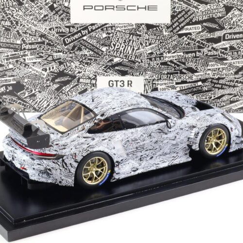 1:18 Spark Porsche 911 (992) GT3 R Testcar Erlkönig white/ black WAP DEALER