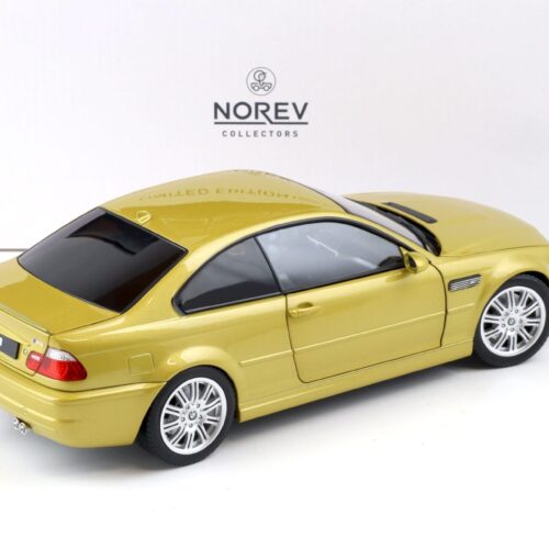 1:18 Norev BMW M3 (E46) Coupe 2000 Phoenix yellow - Limited 1000 pcs.