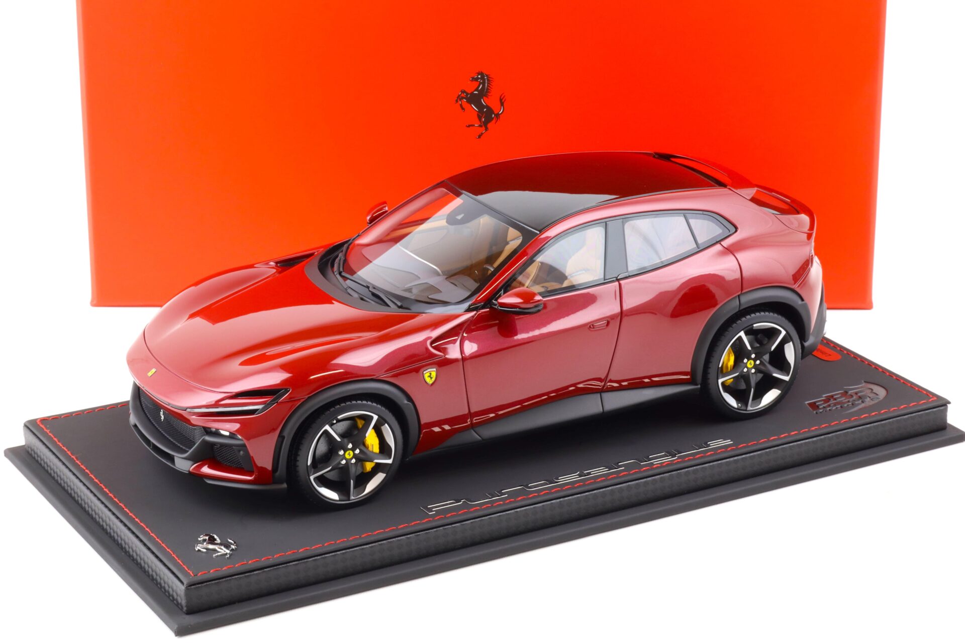 ID 87963 orig.jpg 1:18 BBR Ferrari Purosangue Rosso Mugello metallic red - Limited 100 pcs.
