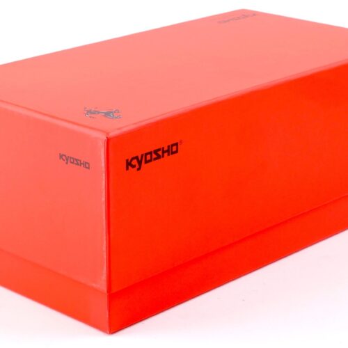 1:18 BBR Kyosho Ferrari F40 metallic red/ Italian Flag with Showcase - Limited 78 pcs.