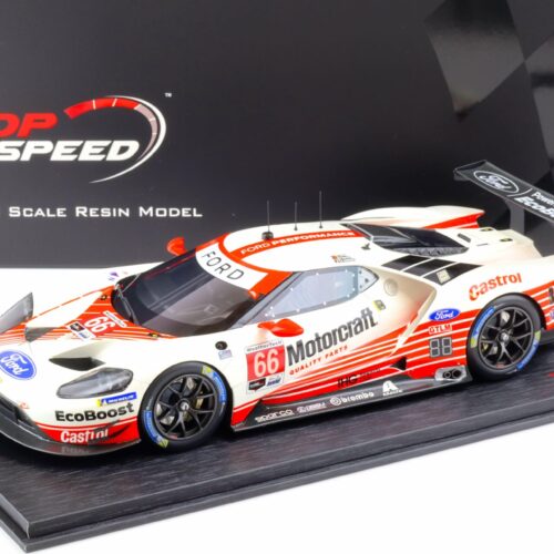 1:18 Top Speed Ford GT GTLM #66 Daytona 24h 2019 Chip Ganassi Team USA TS0227