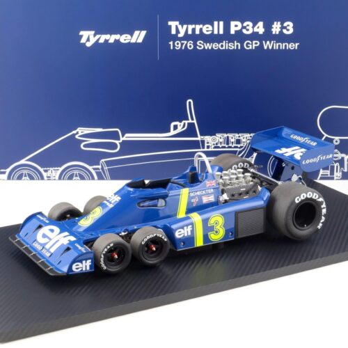 1:12 TSM Model Tyrrell P34 #3 Swedish GP Winner 1976 Scheckter TSM120006