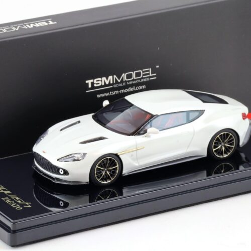 1:43 TSM Model Aston Martin Vanquish Zagato Coupe Escaping white TSM430162