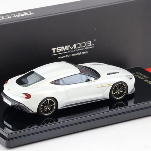 1:43 TSM Model Aston Martin Vanquish Zagato Coupe Escaping white TSM430162