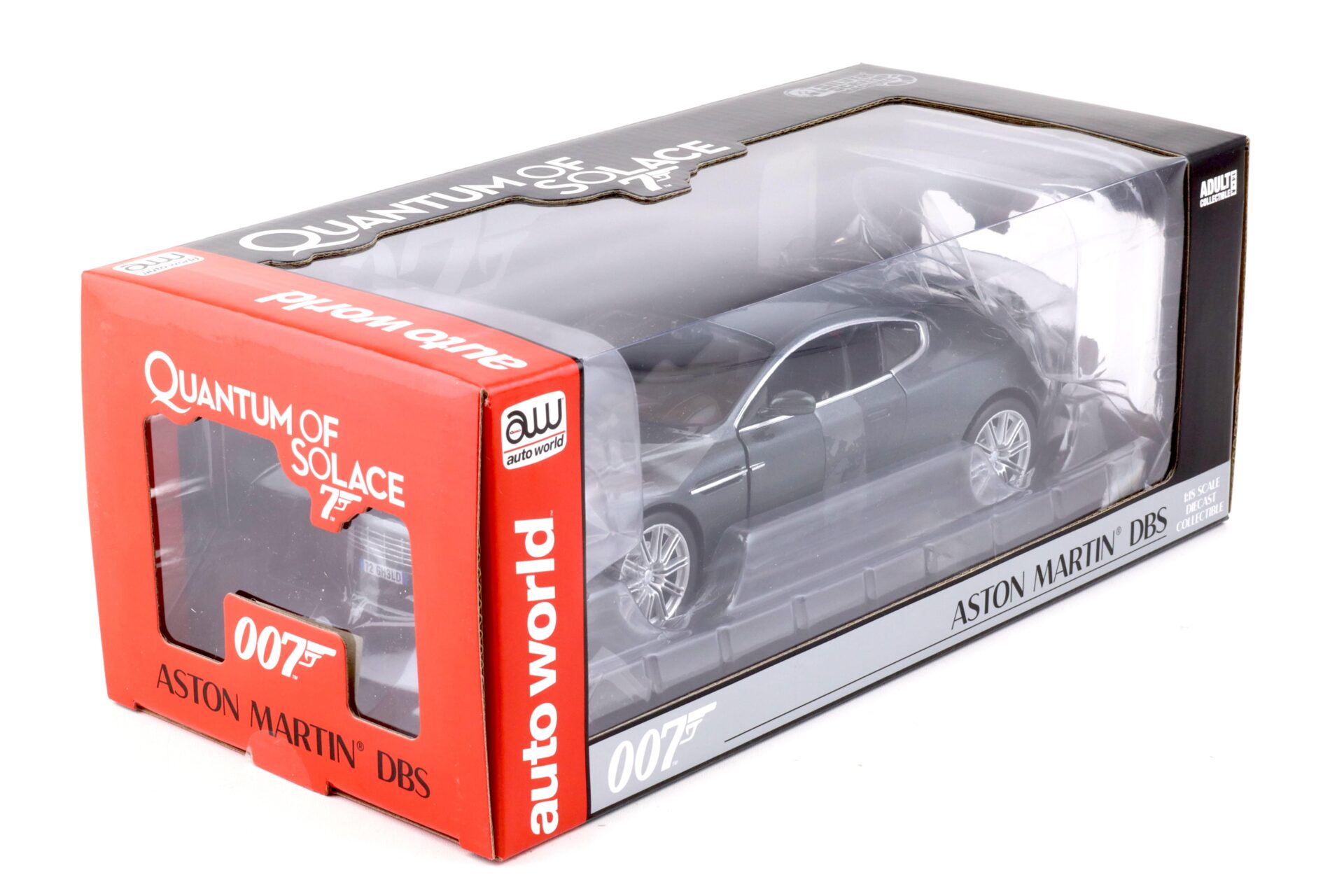 1:18 Auto World Aston Martin DBS Coupe grey James Bond 007 Quantum of Solace