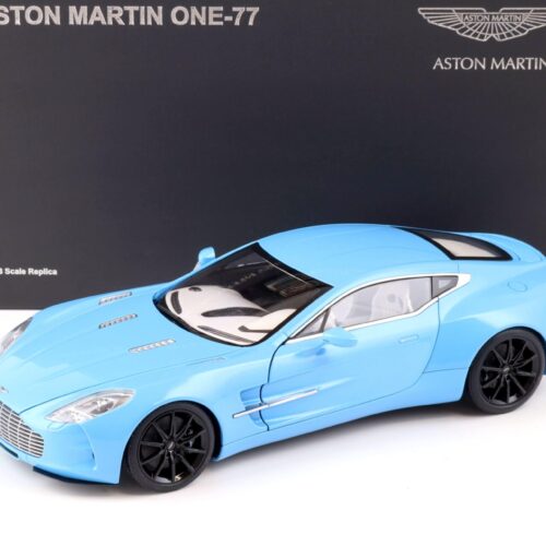 1:18 AUTOart Aston Martin One-77 blue/ black wheel Die-Cast 70240