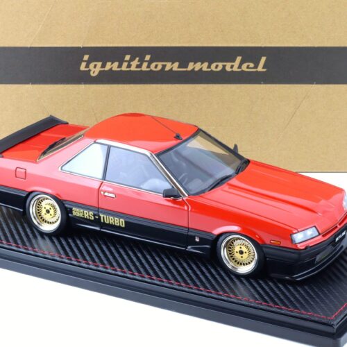 1:18 Ignition Model IG2439 Nissan Skyline 2000 RS-X Turbo C (R30) red/ black + engine