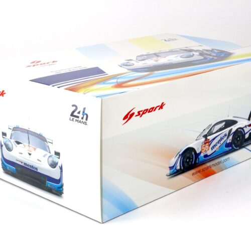 1:12 Spark Porsche 911 RSR #56 Le Mans 24h 2020 MENTOS Cairoli/ Perfetti/ Ten Voorde