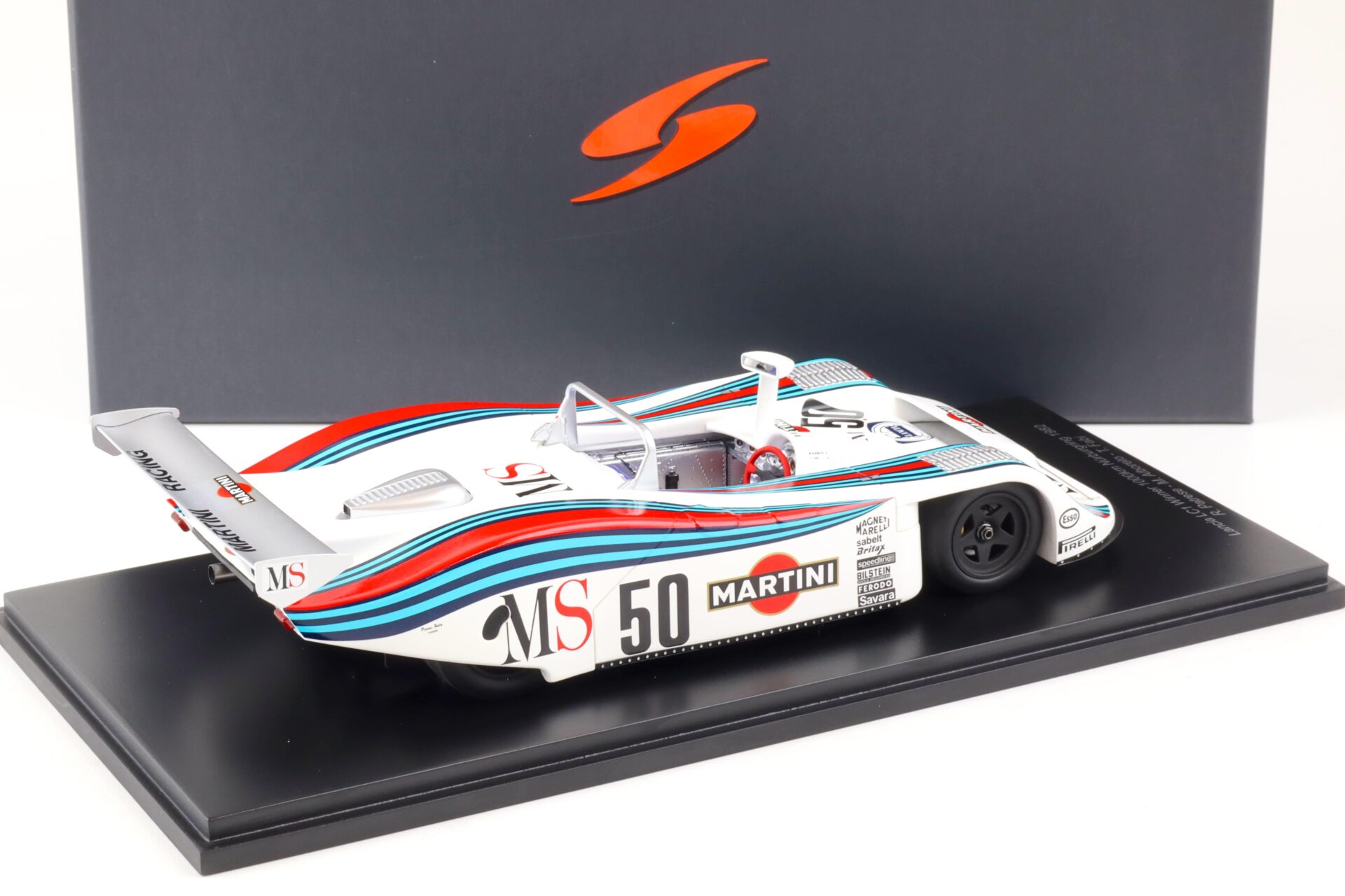1:18 Spark Lancia LC1 Winner 1000km Nürburgring 1982 Martini Racing #50 Patrese