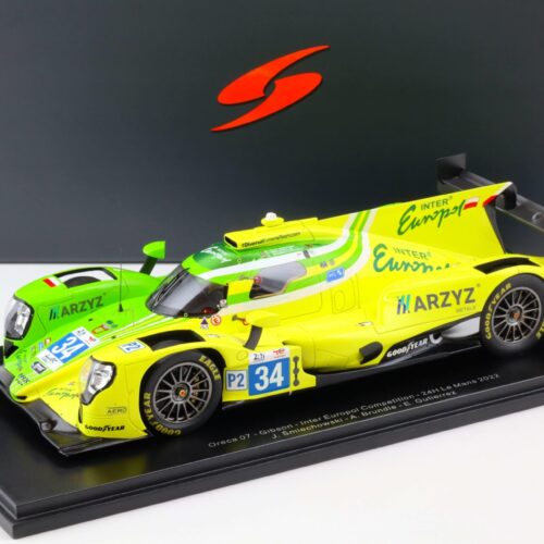 1:18 Spark Oreca 07 Gibson Inter Europol Competition 24h Le Mans 2022 #34 Smiechowski/Brundle/Gutierrez