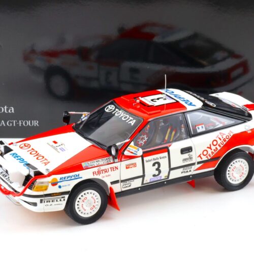 1:18 Kyosho Toyota Celica GT-FOUR 1990 Safari Rallye #3 Waldegard/ Gallagher