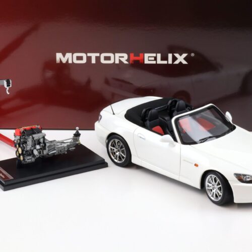 1:18 Motorhelix Honda S2000 (AP2) Grand Prix white + engine Diecast M85102 - Image 3