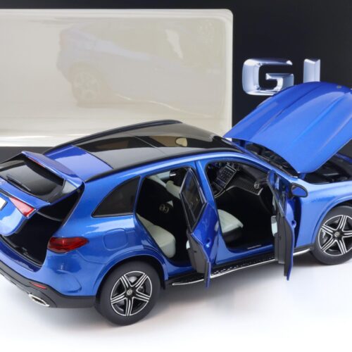 1:18 iScale Mercedes GLC AMG Line X254 SUV 2023 spectral blue DEALER VERSION
