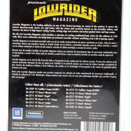 1:64 Revell Lowrider 1981 Cadillac Coupe Deville green #177 Tricked out!