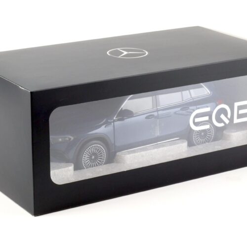 1:18 NZG Mercedes EQB AMG Line 2021 denim blue metallic DEALER VERSION